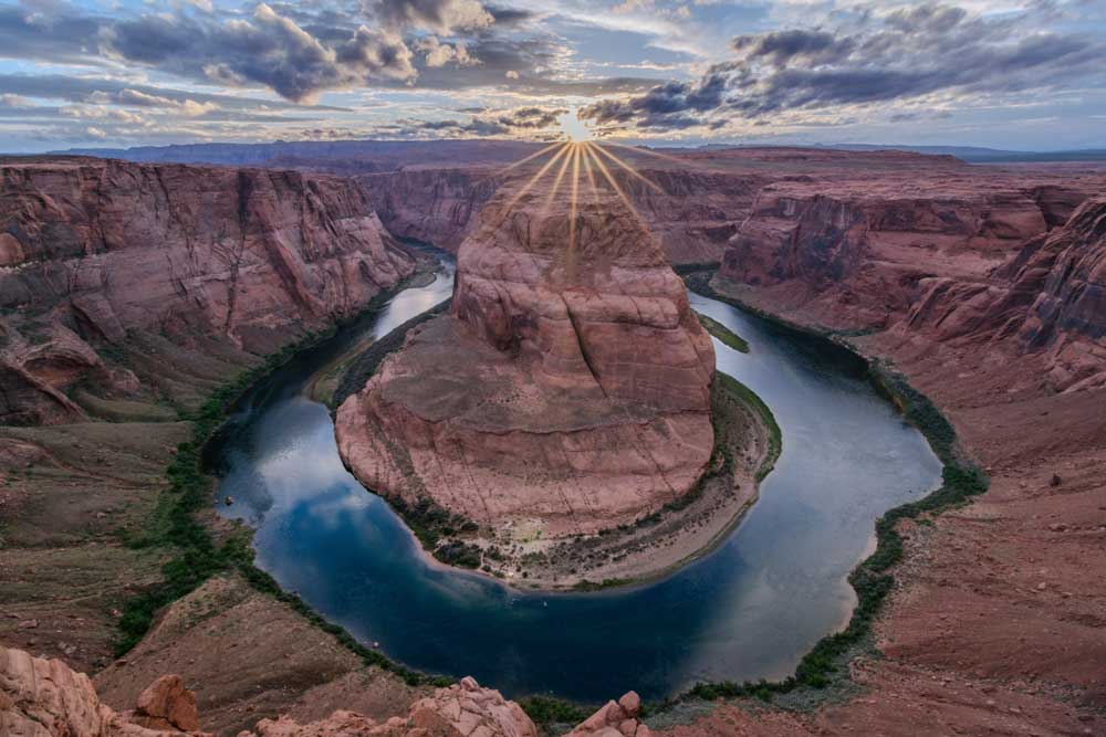 U.S. National Parks - Horseshoe Bend along the Colorado River (#USNP_03)