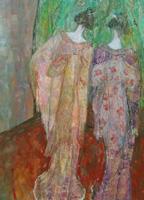 Out of the Orient - Two-Girls-in-Kimono (#CROFTON_J_3003)