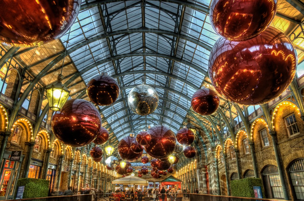 Architectural London - Covent Garden Christmas market (#ARCH_LONDON_01)