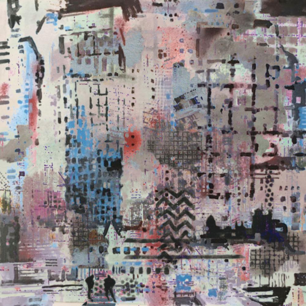 Urban Reflections - Cloudy City 3a (#ELWELL_B_3003)