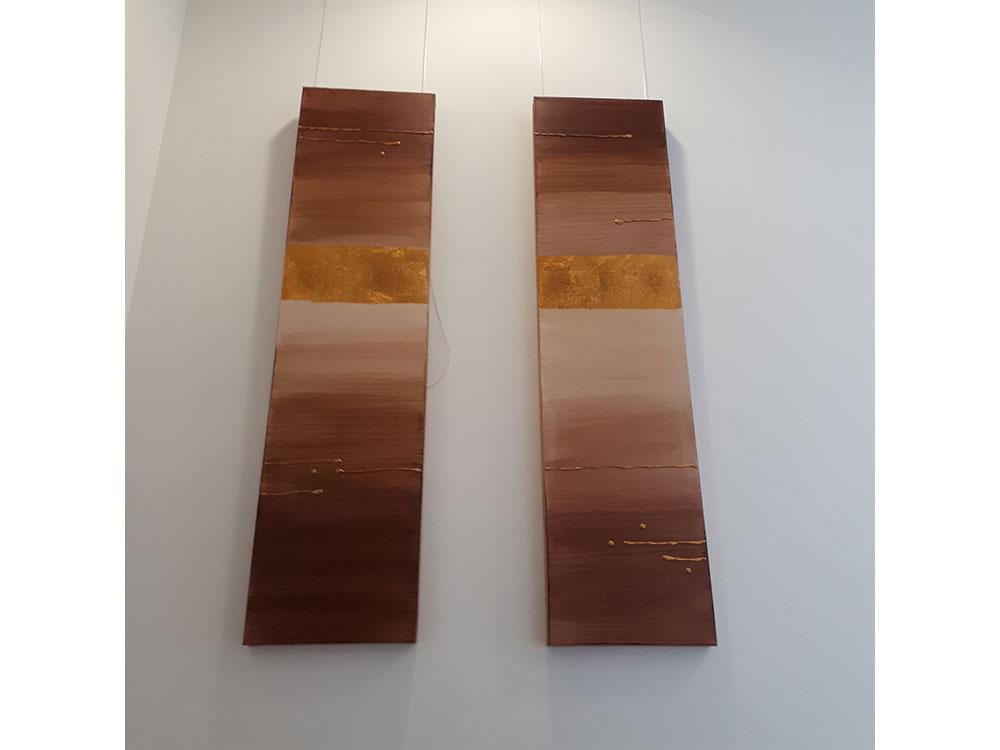 Red & Gold - Untitled (#R&G_1001)