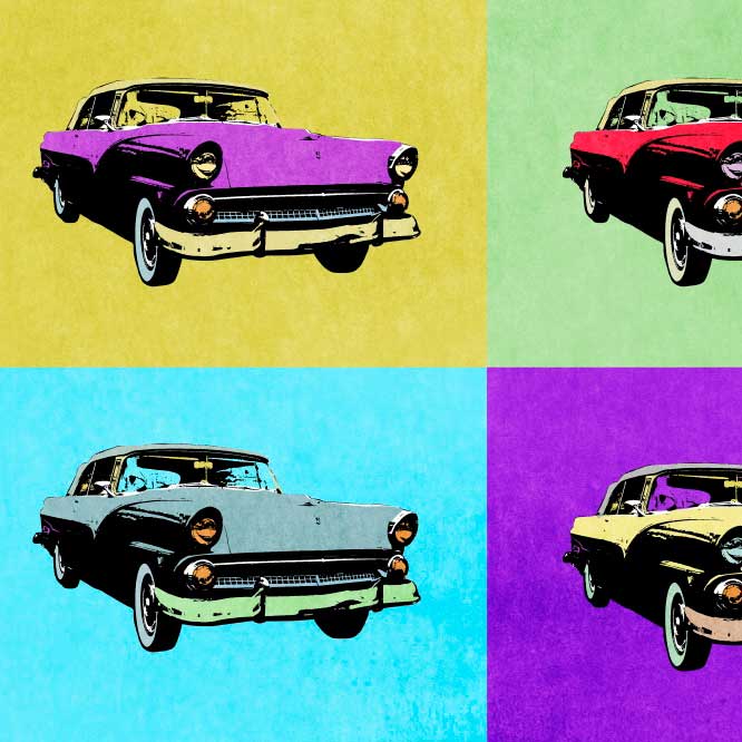 Pop Art Cars