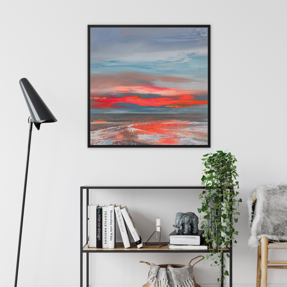 Coastal Reflection - Fuchsia Reflection (#CR_02)