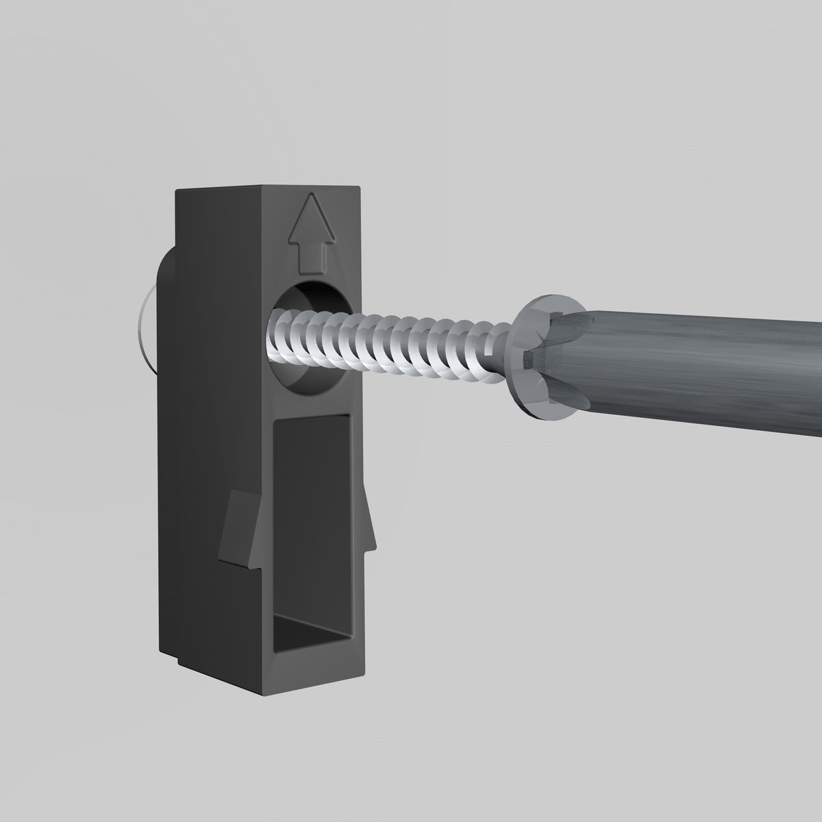 Magazine Display Rail Kit, Silver, 99cm