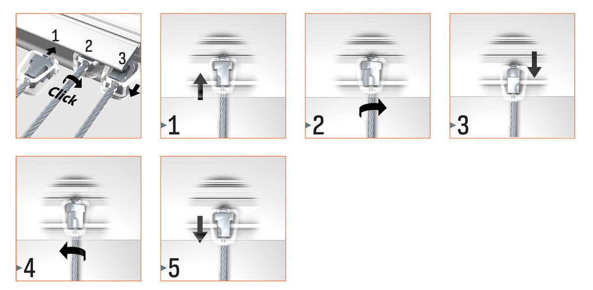 MUSEUM 2.5mm Steel Hanger (200cm)