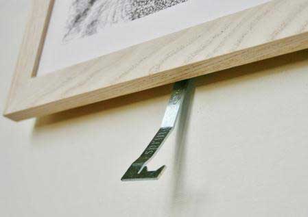 Anti-Theft for Wooden Picture Frames: SpringLock Release and Marker Tool