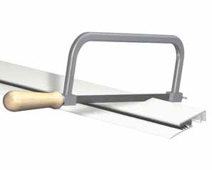 PACK OF 5 Paper & Poster Display Rail Kit: 200cm, White