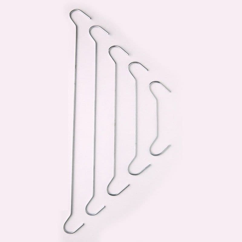 SALE 50% OFF PACK OF 70 Ceiling Suspension Wires: Double Hook Ends, 400 mm (16")