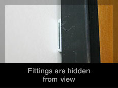 SALE 50% OFF: Pack of 100 Pairs of Anti-Theft for Wooden Picture Frames: SpringLock Fixings