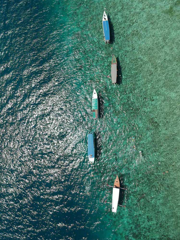 Aerial Views - Boats of Lombok  (#AA_AERIALV_02P)