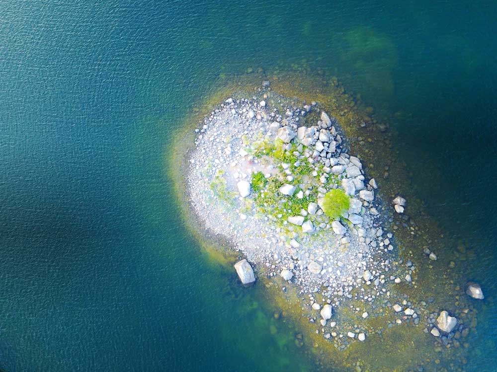 Aerial Views - Swedish archipelago during summer  (#AA_AERIALV_03)