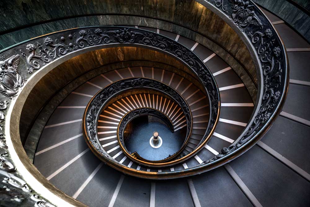 Architectural Lines - Spiral staircase (#AA_ALINES_06)