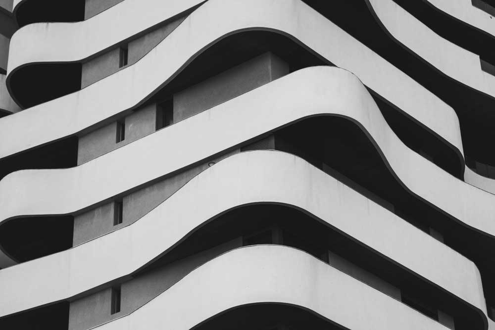 Architectural Lines - Curved building  (#AA_ALINES_08)