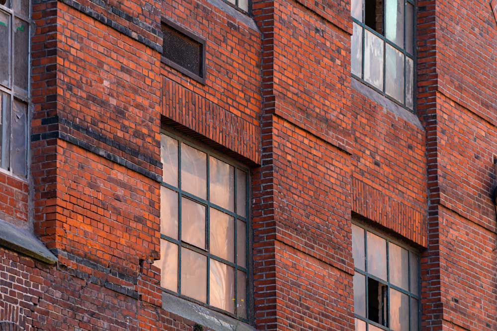 Architectural Lines - Warehouse brick facade (#AA_ALINES_22)