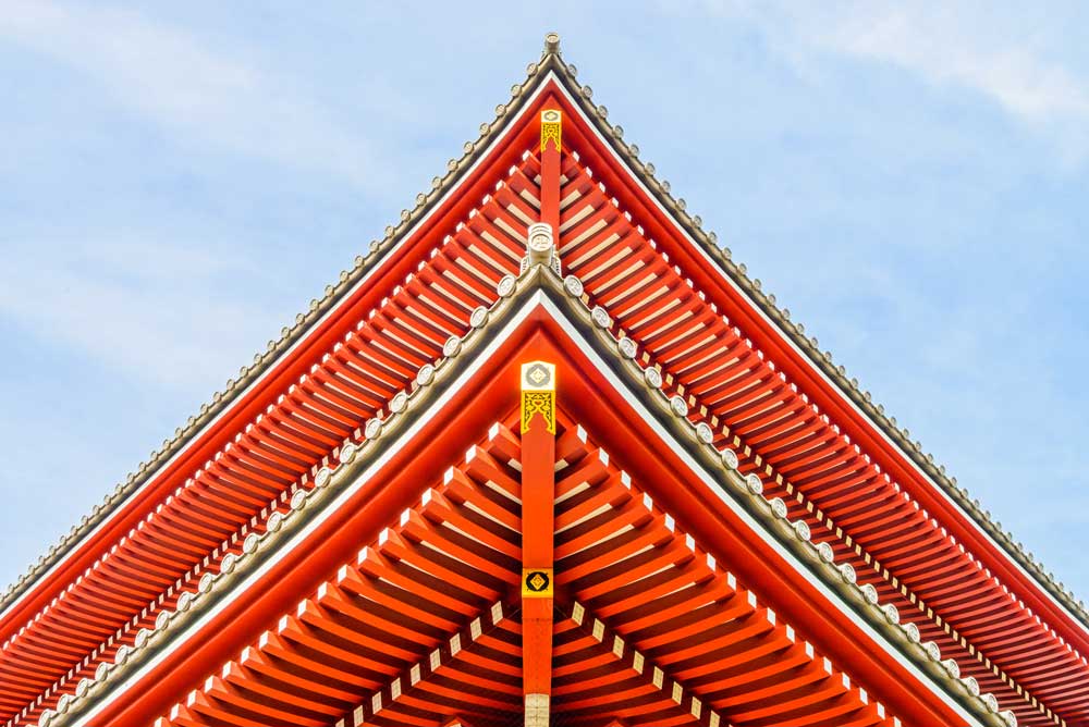 Architectural Lines - Sensoji Temple, Japan (#AA_ALINES_26)