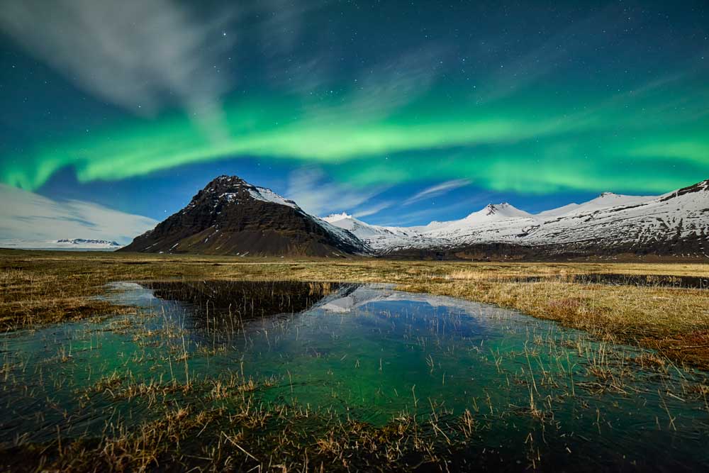 Aurora Borealis - Spectacular Northern lights, Iceland (#AA_AURB_02)