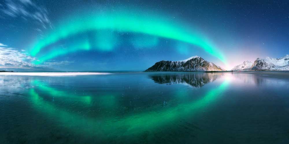 Aurora Borealis - The Northern Lights Rainbow (#AA_AURB_06)