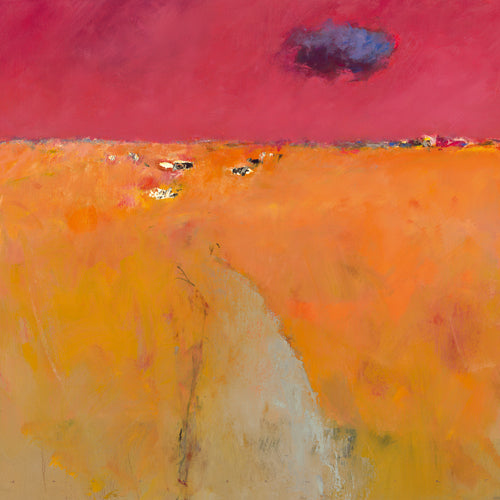 Benevolent - Landscape in orange and red (#BENEV_08)