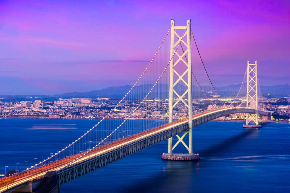 Bridges of the World - Akashi Kaikyo Bridge, Japan (#AA_BOTW_07)