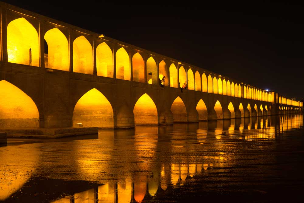 Bridges of the World - Si-o-se Pol (The Bridge of 33 Arches), Isfahan, Iran (#AA_BOTW_10)