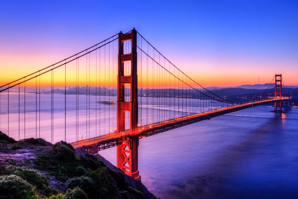 Bridges of the World - The Golden Gate Bridge, San Francisco, USA (#AA_BOTW_11)