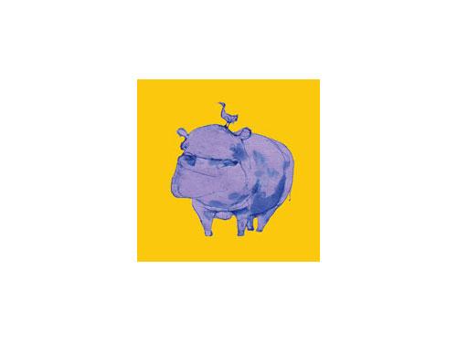 Paper Alligator - Hippo (#AA_CUNNINGHAM_L_4007)