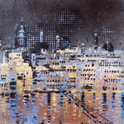 Urban Reflections - Thames Lights (#ELWELL_B_1003)