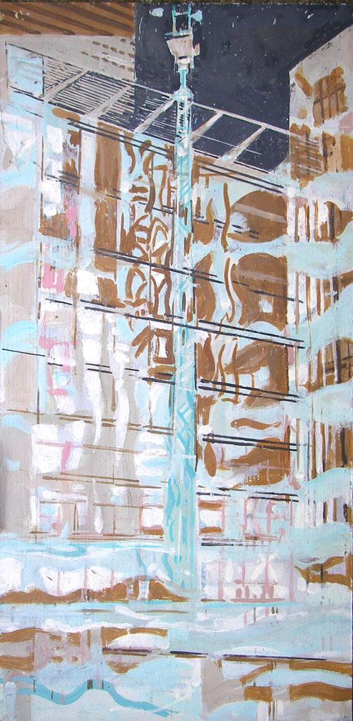 Urban Reflections - Facade Canary (#ELWELL_B_1007)