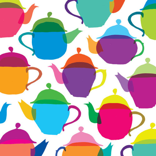 Kitchen Kitsch - Retro Teapots (#KITCHENK_01)