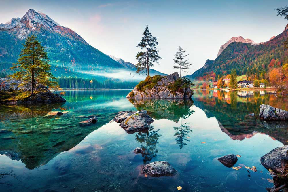 Lake Reflections -  Bavarian Alps (#AA_LAKESR_02)