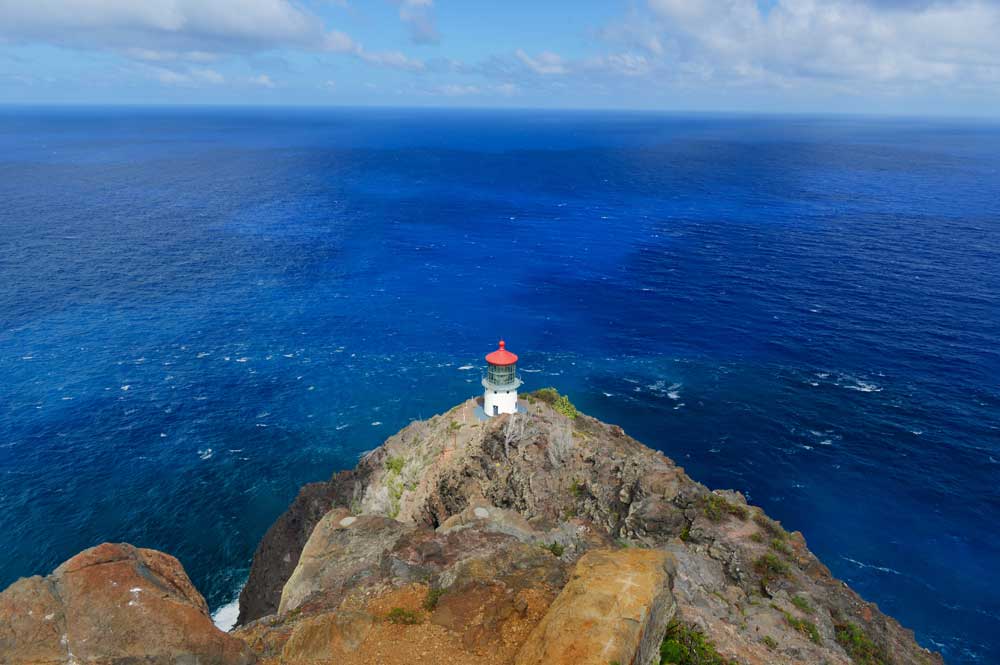 Lighthouses of the World - Makapuu Point lighthouse, Oahu, Hawaii (#AA_LHW_02)