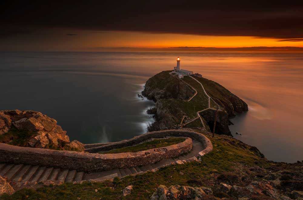 Lighthouses of the World - South Stack Lighthouse, Wales (#AA_LHW_07)