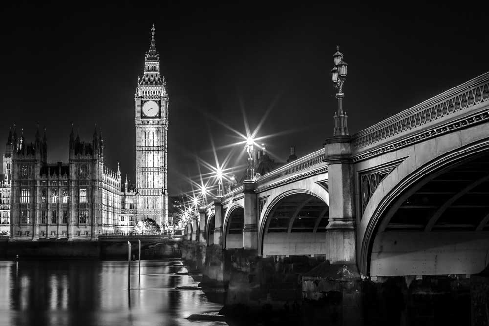 London Landmarks - Big Ben at night (#AA_LONDON_11)