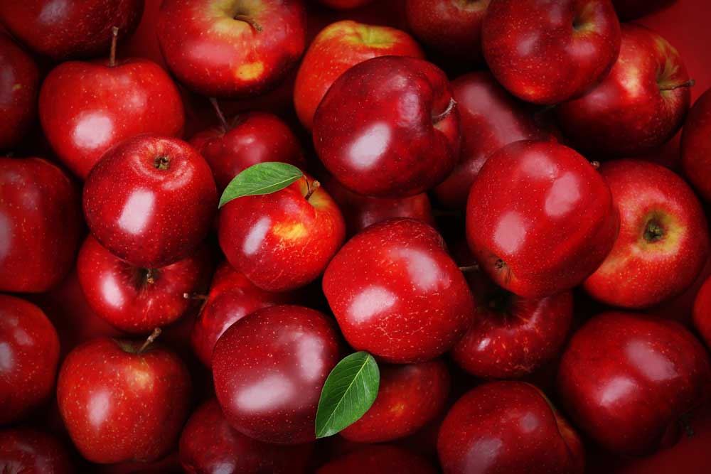 Macro Food - Juicy Red Apples (#AA_MFOOD_08)