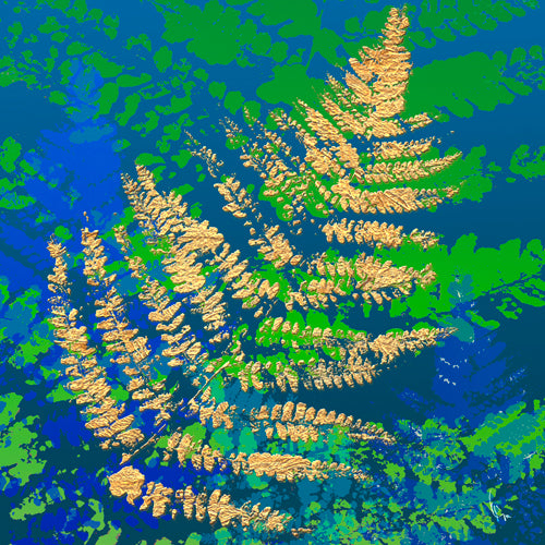 Metallic Leaves - Untitled (#ML_02)