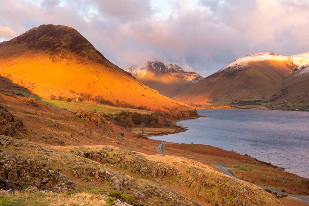 Park Life – Golden Light at Cumbrian Fells, Lake District National Park in England (#AA_NPARKS_04)