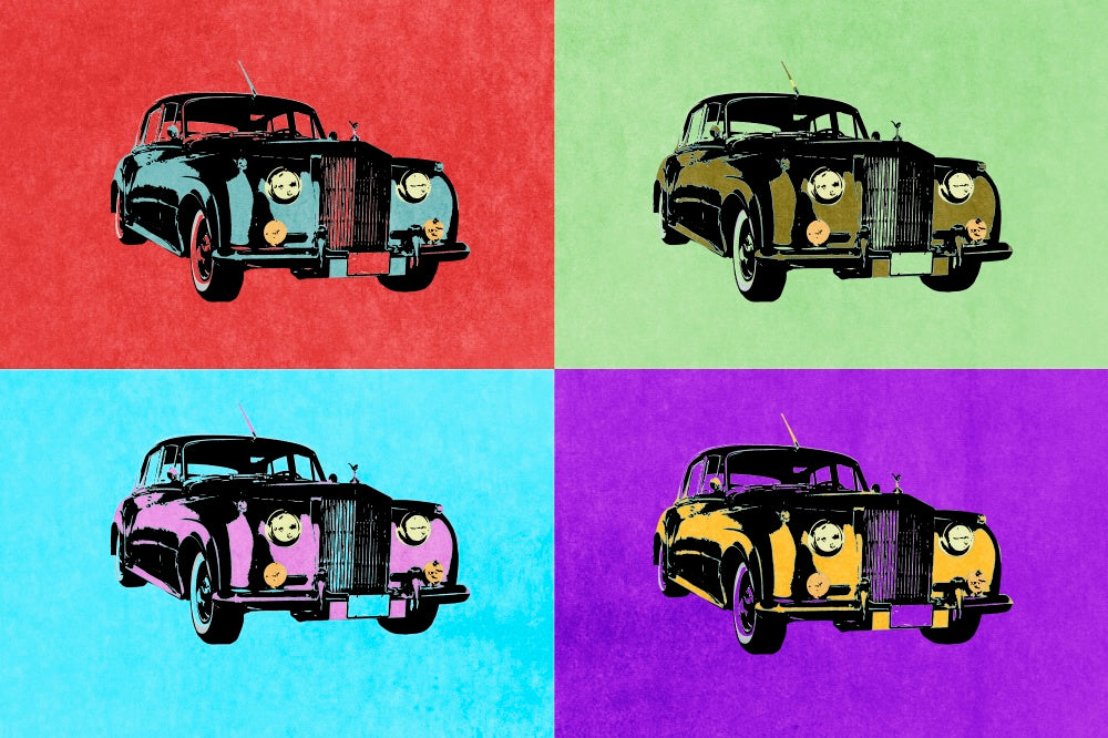 Pop Art Cars - IV (#AA_PAC_04)