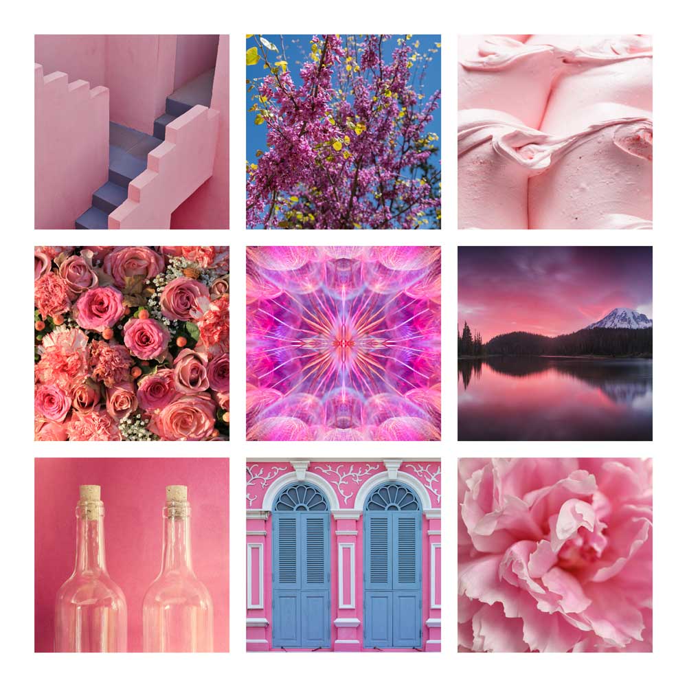 Colour Montages - Pink Edit (#CM_11)