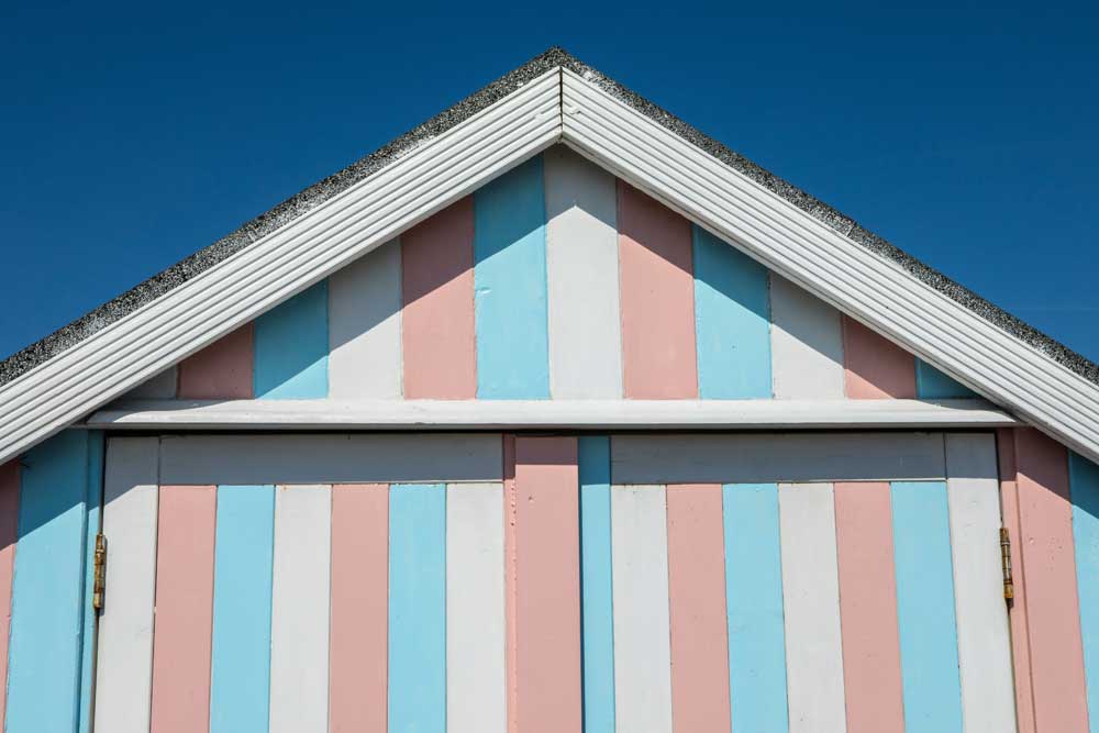 Summer Vibes - Pastel beach hut (#AA_STIME_21)