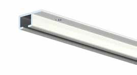 TOP Picture Hanging White Rail for Ceilings (15kg) inc fittings