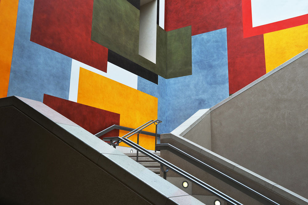 London Photography - Tate Britain, Staircase Geometry (#AA_LP_03)