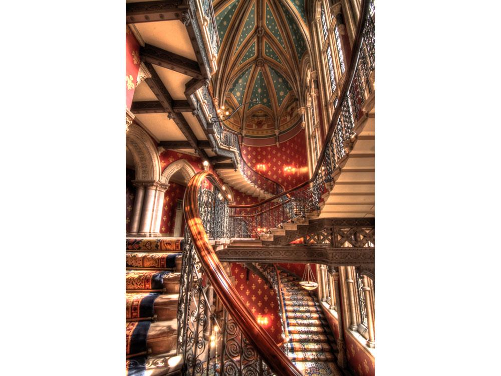 Architectural London - The Grand Staircase, Renaissance Hotel (#ARCH_LONDON_12)