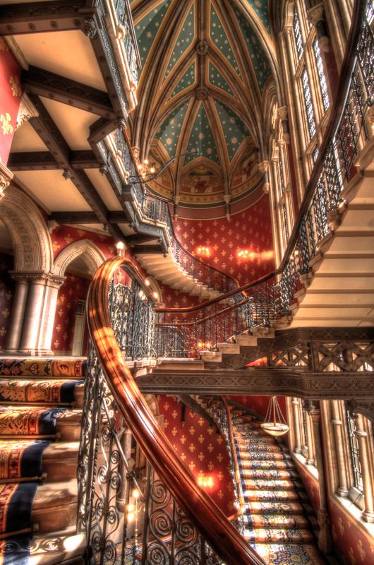 Architectural London - The Grand Staircase, Renaissance Hotel (#ARCH_LONDON_12)