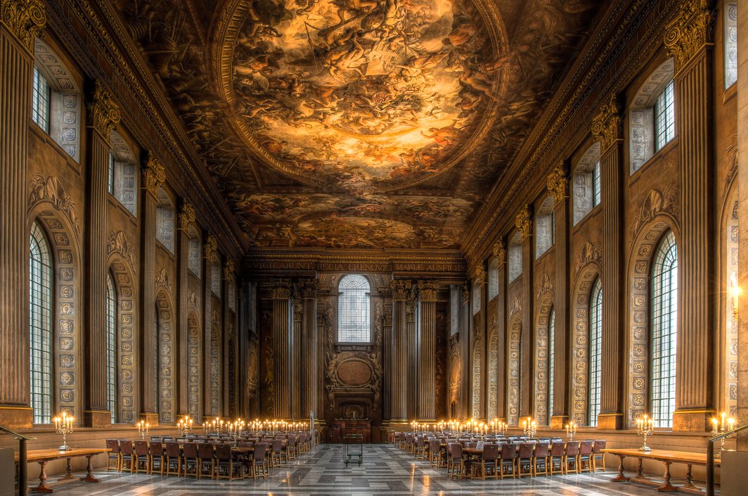Architectural London - The Painted Hall, Greenwich (#ARCH_LONDON_08)