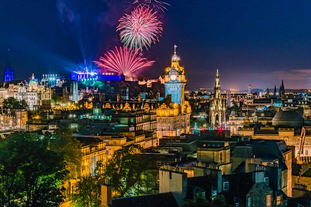 World Cities - Edinburgh Military Tattoo skyline (#AA_WCITY_09)