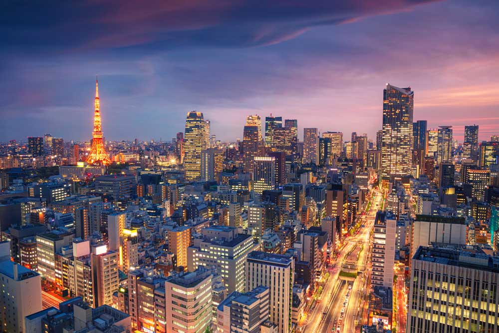 World Cities - Tokyo skyline (#AA_WCITY_15)