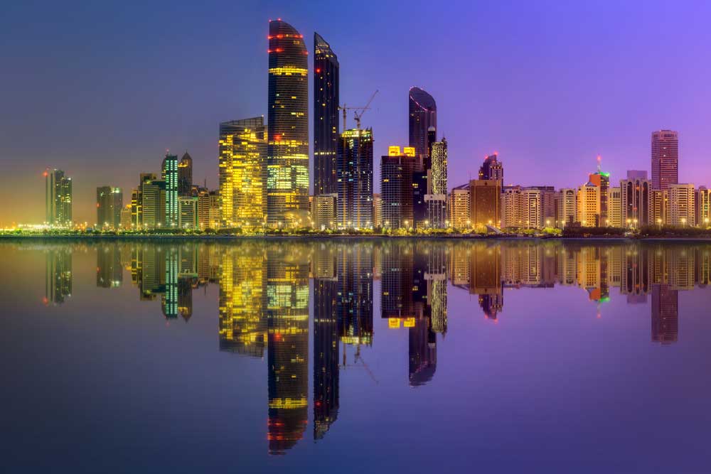 World Cities - Abu Dhabi skyline (#AA_WCITY_16)