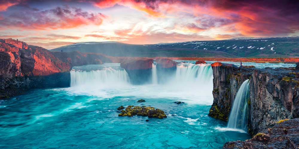Waterfalls of the World - Godafoss Waterfall, Iceland  (#AA_WFALL_03)