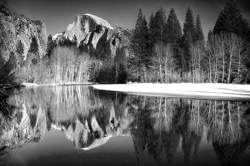 World Heritage (Black and White) - Yosemite National Park, USA (#AA_WHBW_02)