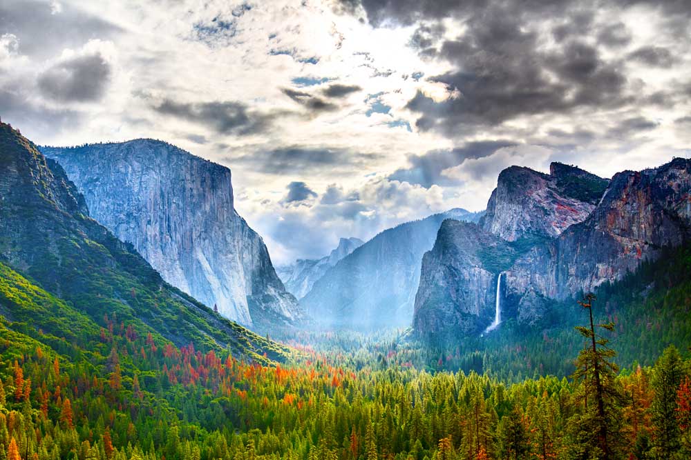 World Heritage (Colour) - Yosemite Valley, Yosemite National Park, USA (#AA_WHC_06)